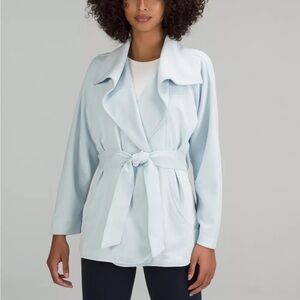 Lululemon softstreme belted wrap jacket cardigan